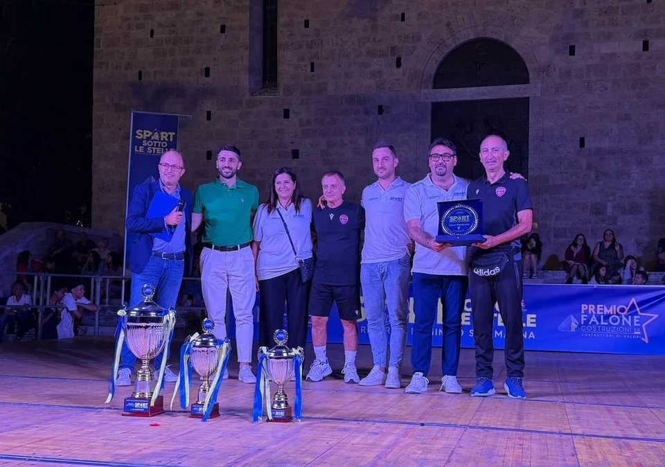 Sport sotto le stelle '25, premiata la Futura Teramo